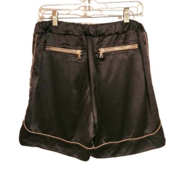 Keiser Clark Reversible Satin Track Shorts Brown Small - Picture 4 of 9